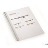 Grzbiety zaciskowe DURABLE A4 / 30 z listwą do segr. ring 50szt 290219