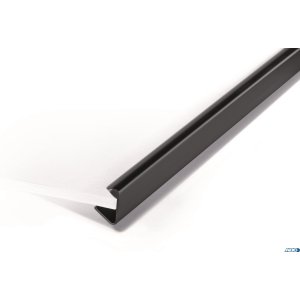 Grzbiety zaciskowe DURABLE A4 / 100 2912 / 01 czarny 25szt 2912-01