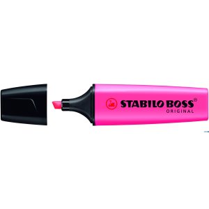 Zakreślacz STABILO BOSS różowy 70 / 56
