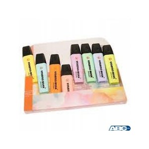 Zakreslacz STABILO BOSS pastel etui 8 szt 70 / 8-3