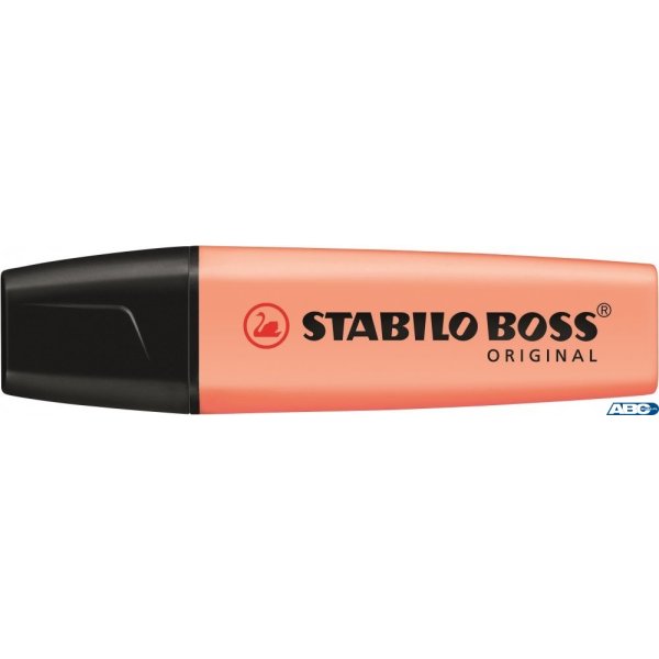 Zakreślacz STABILO BOSS pastelowy pomarańczowy 70/126