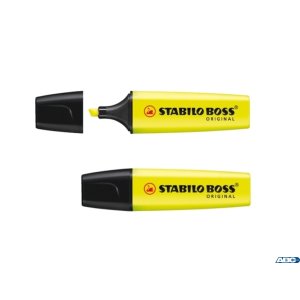 Zakreślacz STABILO BOSS żółty 70 / 24