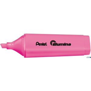 Zakreślacz płaski ze ściętą końcówką różowy SL60-P PENTEL