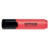 Zakreślacz fluorescencyjny OFFICE PRODUCTS, 2-5mm (linia), czerwony
