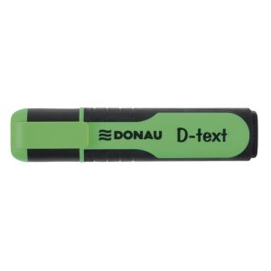 Zakreślacz fluorescencyjny DONAU D-Text, 1-5mm (linia), zielony