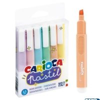 Zakreślacz pastelowy CARIOCA 6 kolorów 160-2224