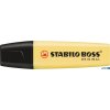 Zakreślacz STABILO BOSS pastelowy żółty 70 / 144