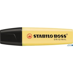 Zakreślacz STABILO BOSS pastelowy żółty 70 / 144