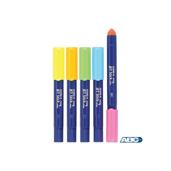 Zakreślacz JET STICK żóły TT6405 DONG-A