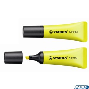Zakreślacz STABILO neon żółty 72 / 24