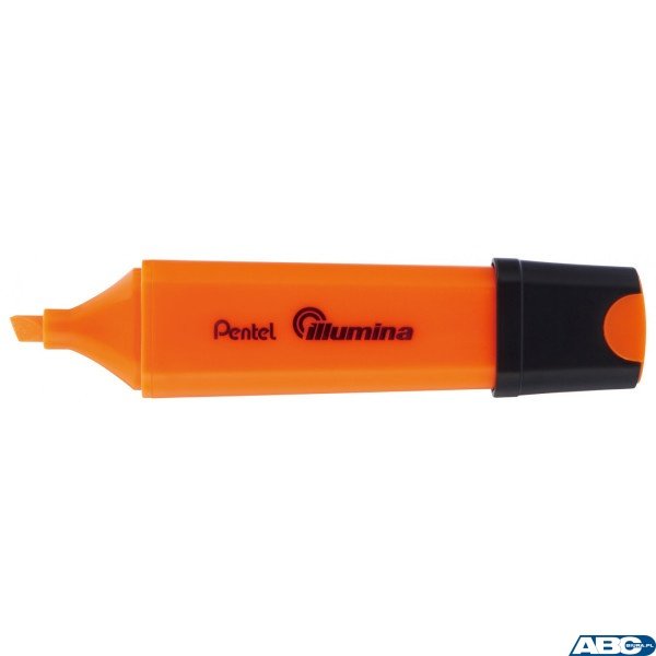 Zakreślacz płaski ze ściętą końcówką pomarańczowy SL60-F PENTEL