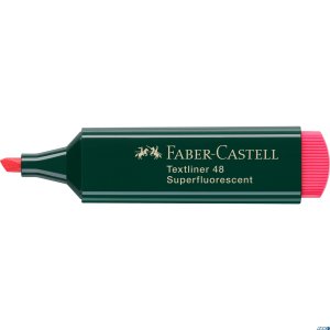 Zakreślacz TEXTLINER 48 czerwony FABER-CASTELL 154821 FC