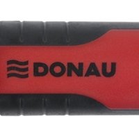 Zakreślacz DONAU D-Text, 1-5mm (linia), eurozawieszka, czerwony