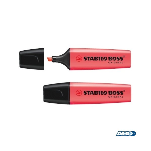Zakreślacz STABILO BOSS fluorescencyjny czerwony 70/40