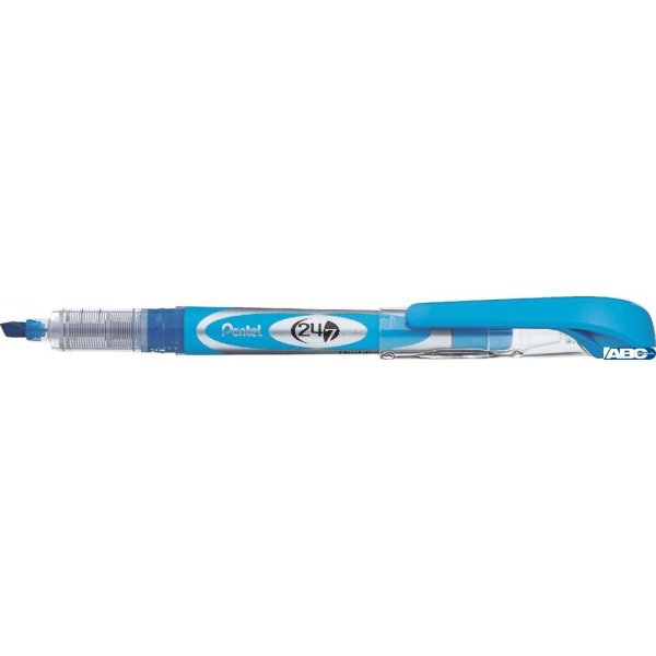 Zakreślacz z płynnym tuszem błękitny SL12-S PENTEL