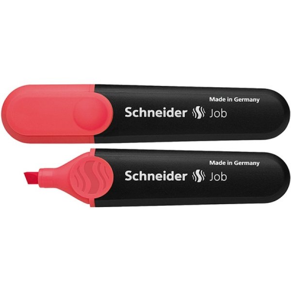 Zakreślacz SCHNEIDER Job, 1-5 mm, czerwony