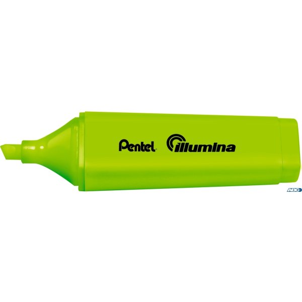 Zakreślacz płaski ze ściętą końcówką seledynowy SL60-K PENTEL