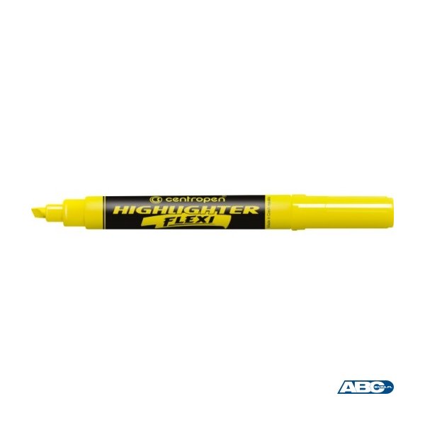 Zakreślacz FLEXI żółty 8542 CENTROPEN