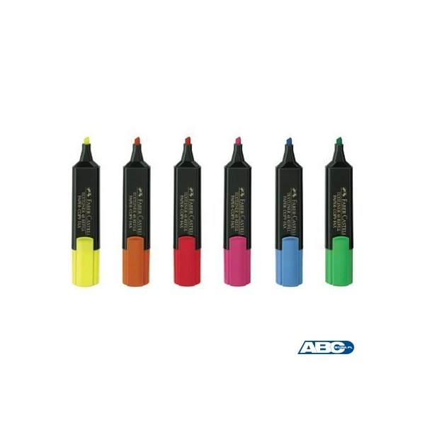 Zakreślacz TEXTLINER 48 Etui 6+2szt gratis FABER-CASTELL 154862