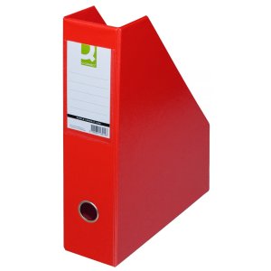 Pojemnik na dokumenty Q-CONNECT, PVC, A4 / 76, czerwony