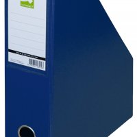 Pojemnik na dokumenty Q-CONNECT, PVC, A4/76, ciemnoniebieski