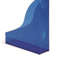 Pojemnik na czasopisma BASIC A4 niebieski-przezr DURABLE 1701712540