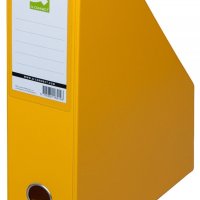 Pojemnik na dokumenty Q-CONNECT, PVC, A4/76, żółty