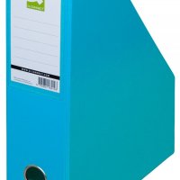 Pojemnik na dokumenty Q-CONNECT, PVC, A4/76, jasnoniebieski