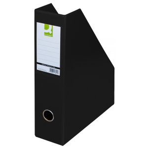 Pojemnik na dokumenty Q-CONNECT, PVC, A4 / 76, czarny