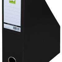 Pojemnik na dokumenty Q-CONNECT, PVC, A4/76, czarny
