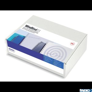 Grzbiety drutowe GBC A4 21L 6mm białe (100szt) IB165085