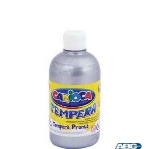Farba tempera 500 ml, srebrna CARIOCA 170-2216