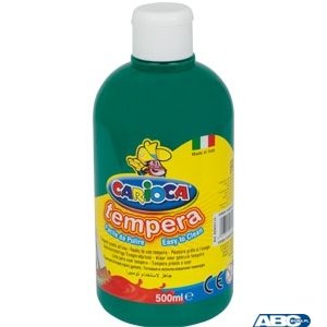 Farba tempera 500 ml, zielona morska CARIOCA 170-2365