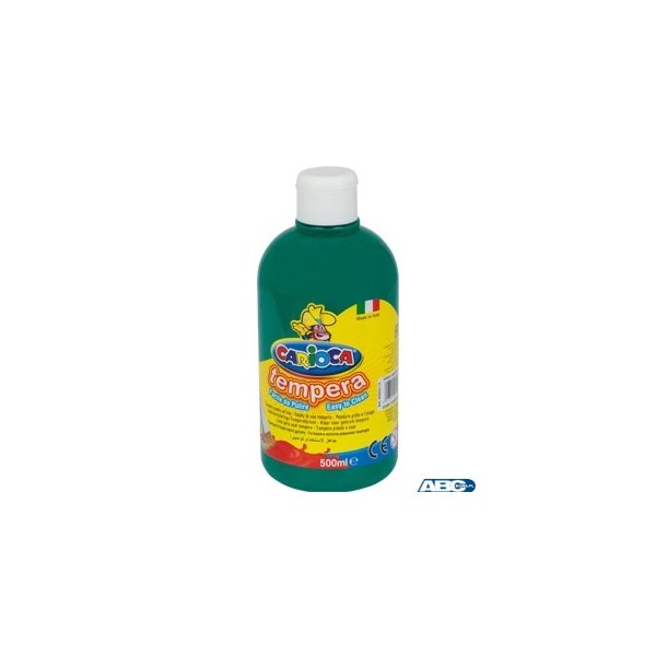 Farba tempera 500 ml, zielona morska CARIOCA 170-2365