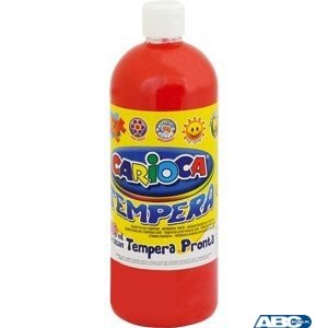 Farba tempera 1000 ml, czerwony CARIOCA 170-1444 / 170-2643