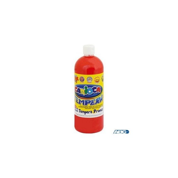Farba tempera 1000 ml, czerwony CARIOCA 170-1444/170-2643