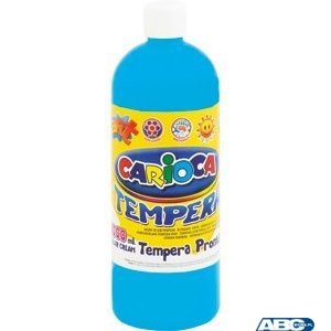 Farba tempera 1000 ml, błękitny / niebieski CARIOCA 170-1442  / 170-2640