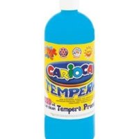 Farba tempera 1000 ml, błękitny/niebieski CARIOCA 170-1442 /170-2640