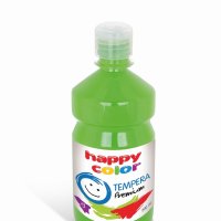 Farba tempera Premium 500ml, jasnozielony, Happy Color HA 3310 0500-51