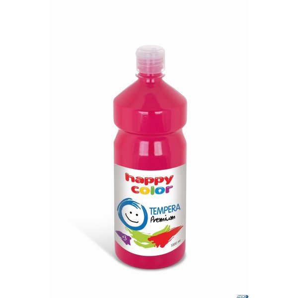Farba tempera Premium 1000ml, magenta, Happy Color HA 3310 1000-22