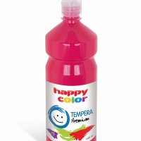 Farba tempera Premium 1000ml, magenta, Happy Color HA 3310 1000-22