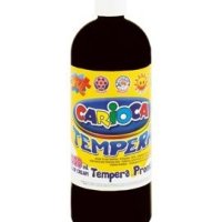 Farba tempera 1000 ml, czarny CARIOCA 170-1443/170-2642