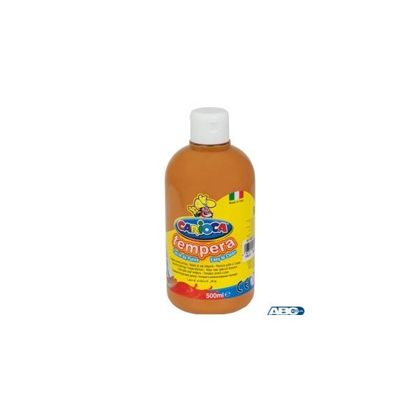 Farba tempera 500 ml, brązowa jasna CARIOCA 170-2356 (X)