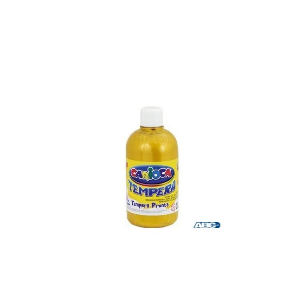Farba tempera 500 ml, złota CARIOCA 170-2217/170-2667