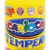 Farba tempera 1000 ml, żółty CARIOCA 170-1453/170-2647