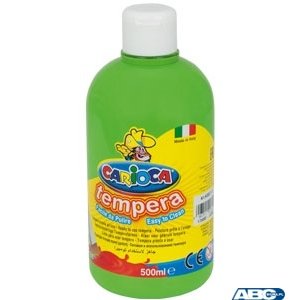 Farba tempera 500 ml, zielona jasna CARIOCA 170-2364