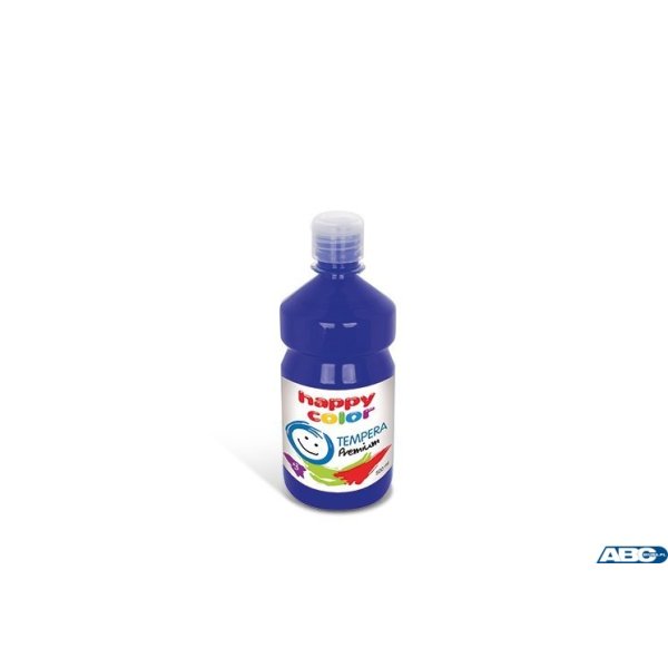 Farba tempera Premium 500ml, granatowy, Happy Color HA 3310 0500-33