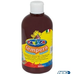 Farba tempera 500 ml, brązowa CARIOCA 170-2355  /  2712