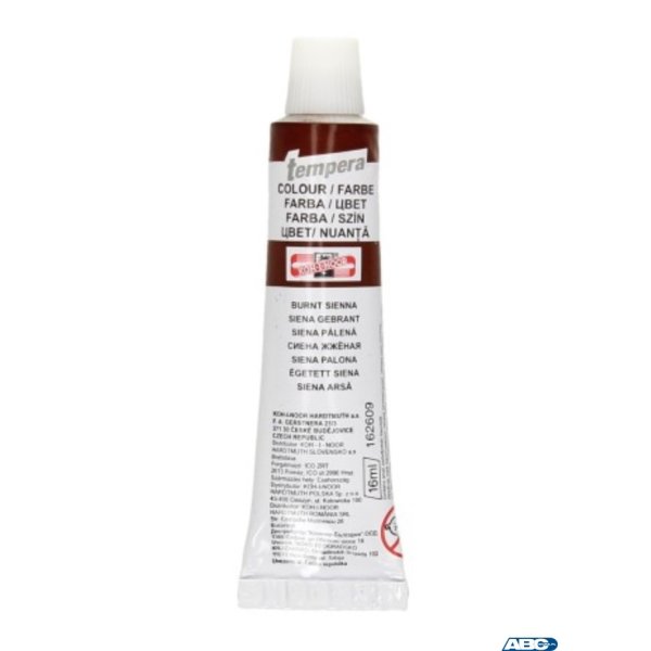 Farba TEMPERA brązowa 16ml 162609 KOH-I-NOOR (X)