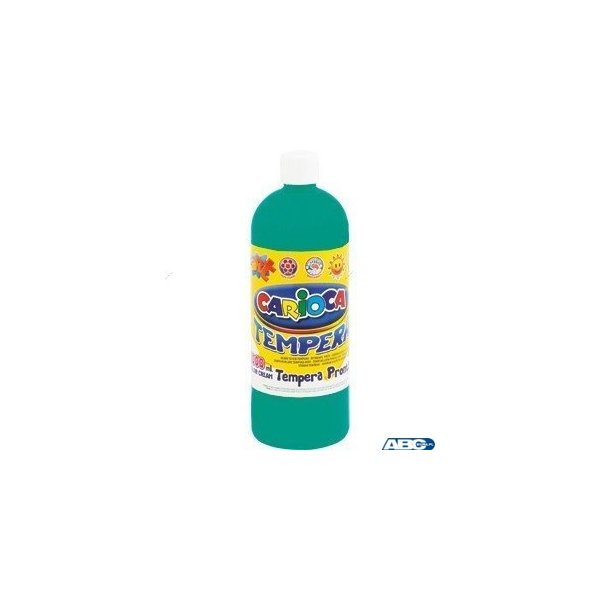 Farba tempera 1000 ml, zielony morski CARIOCA 170-1451